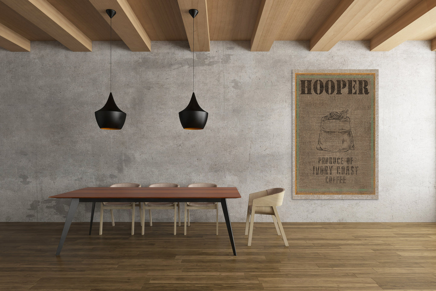 Coffee Sack - Ivory Coast Canvas