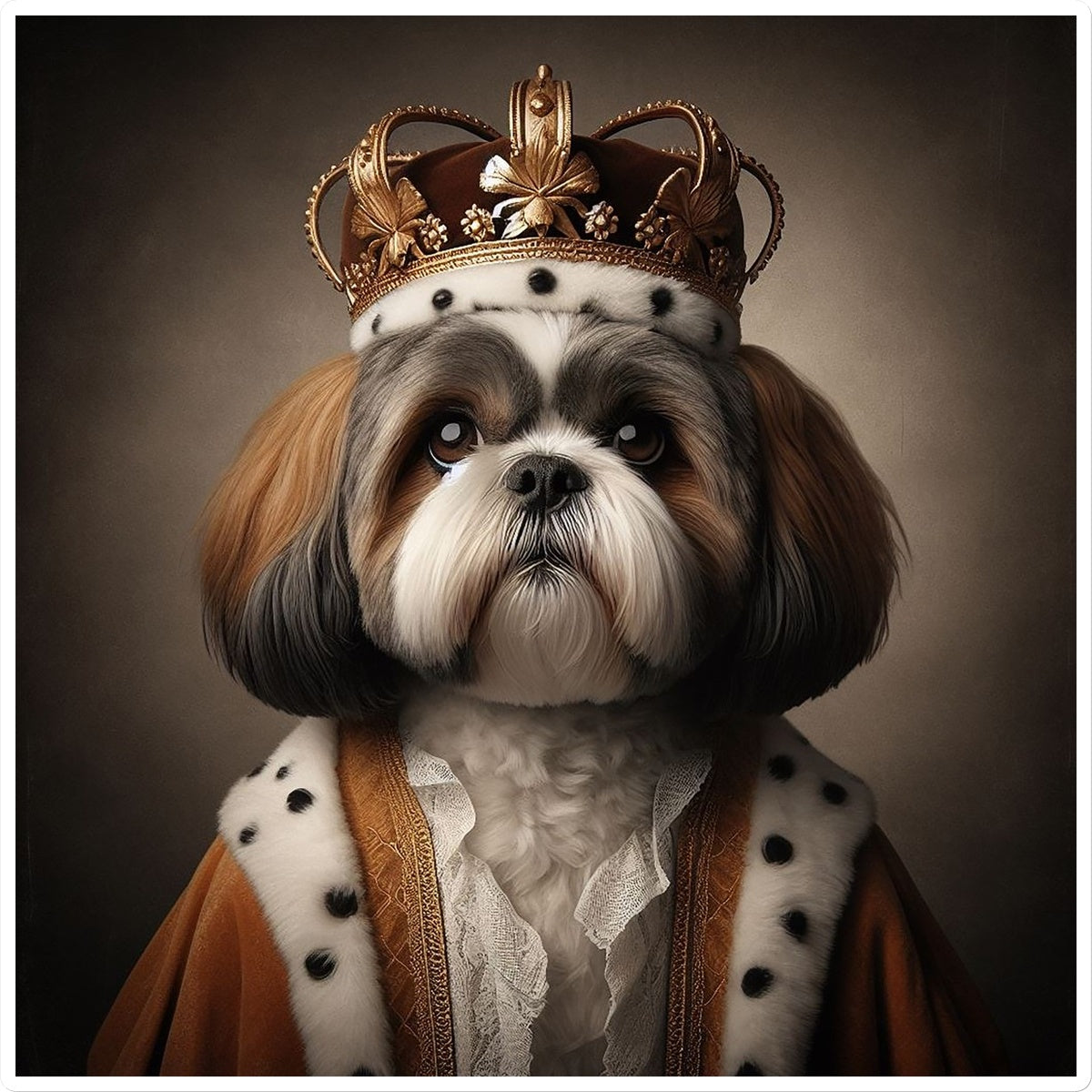 Shi Tzu Royal 1 Sticker