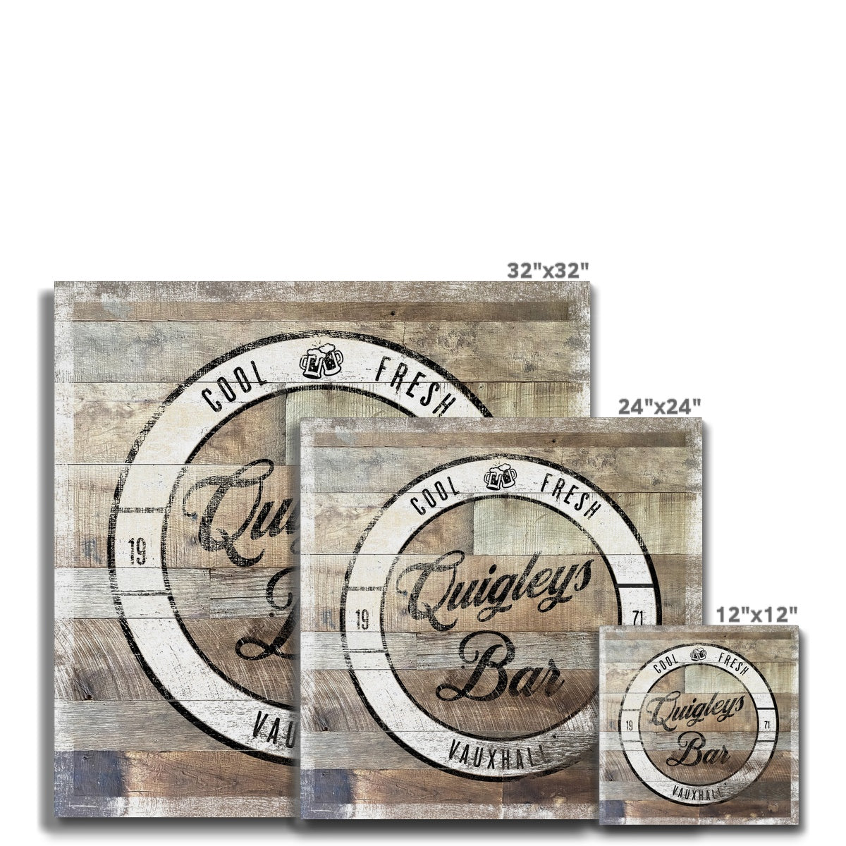 Cool & Fresh Bar Canvas