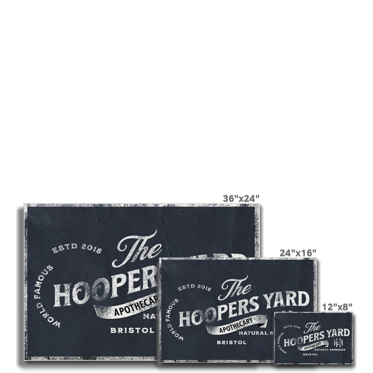 Apothecary on Slate Canvas