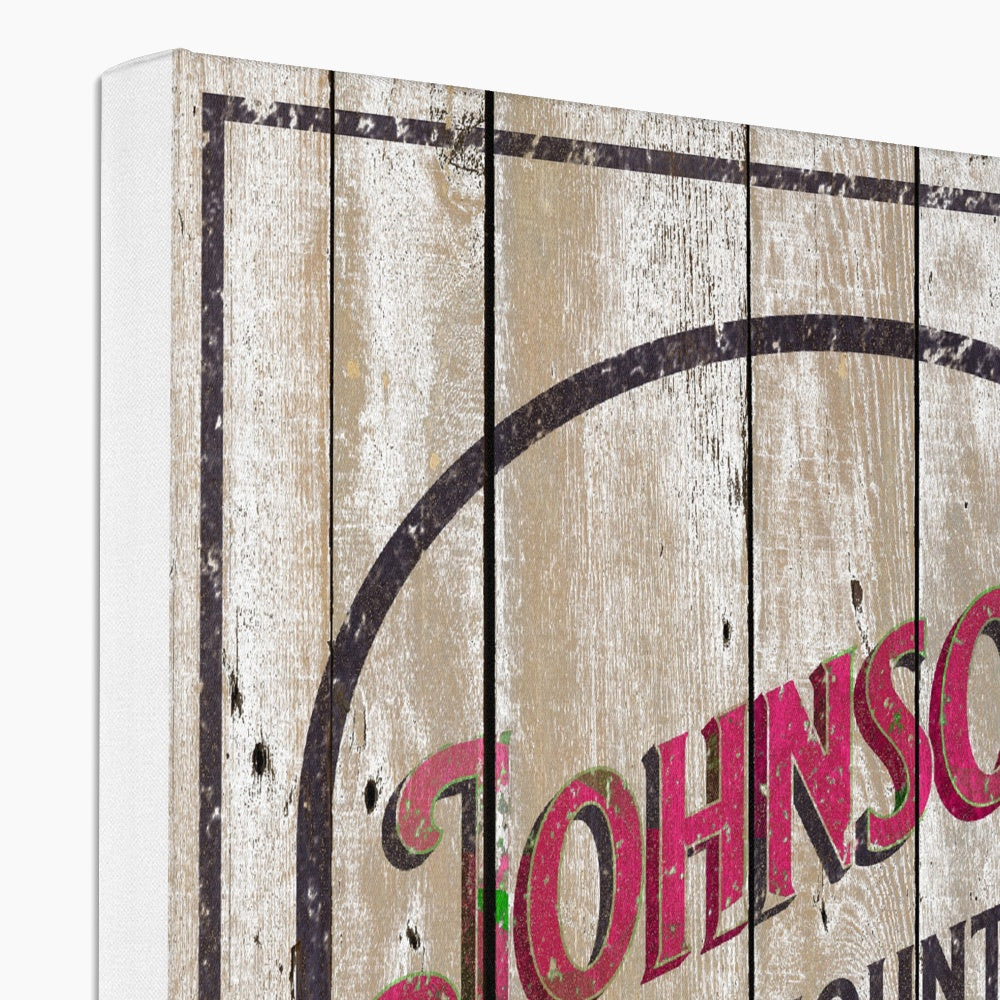 Nature Mountain - Wood Canvas