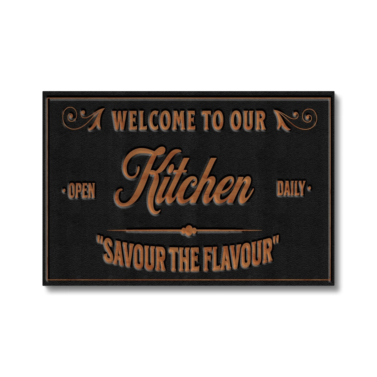 Welcome to our Kitchen Canvas