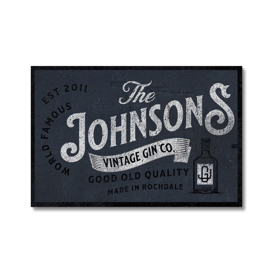 Vintage Gin Co. Canvas